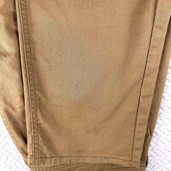 Levi's 505 Pants Mens 36x30 Straight Tan - Picture 9 of 13